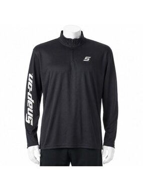 Snap-on Tools Quarter Zip Pullover XXL Black Performance Long Sleeve Shirt Logo
